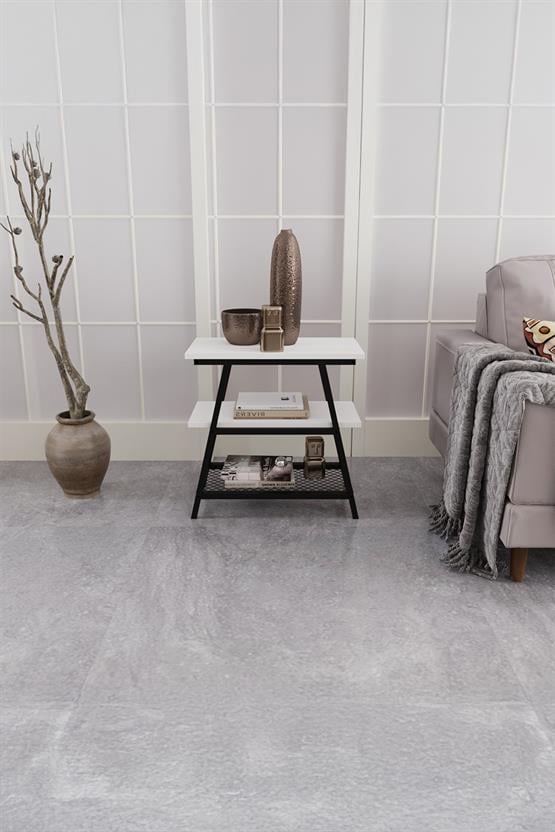 Deconode Marla Yan Sehpa Siyah- Beyaz DN1071SB