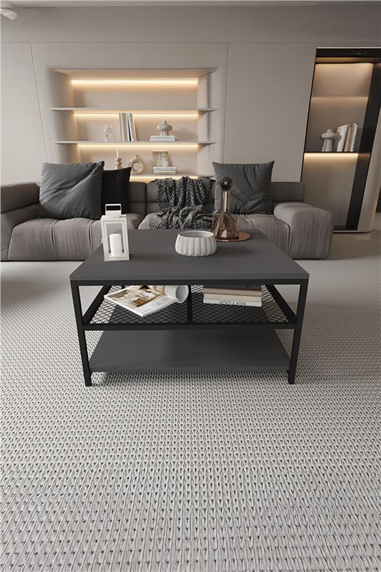 Deconode Mirage Orta Sehpa Siyah-Antrasit DN1045SA