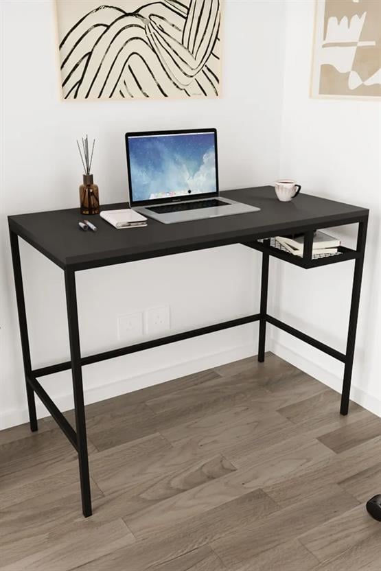 Deconode Mono Çalışma Masası Siyah-Antrasit DN1157SA