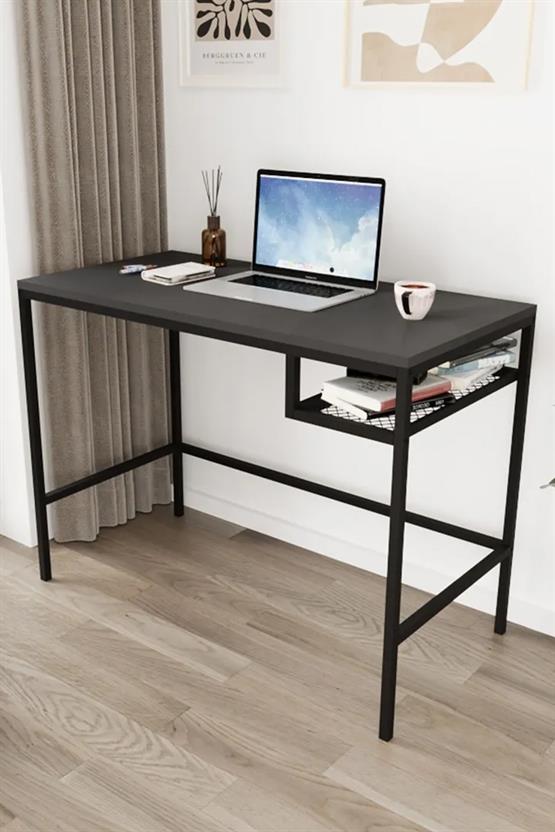 Deconode Mono Çalışma Masası Siyah-Antrasit DN1157SA