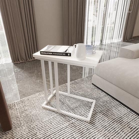 Deconode Neo C Yan Sehpa Beyaz-Beyaz DN1064BB