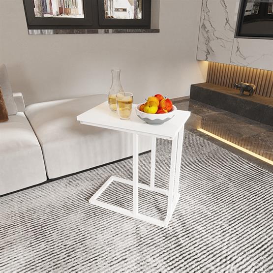 Deconode Neo C Yan Sehpa Beyaz-Beyaz DN1064BB