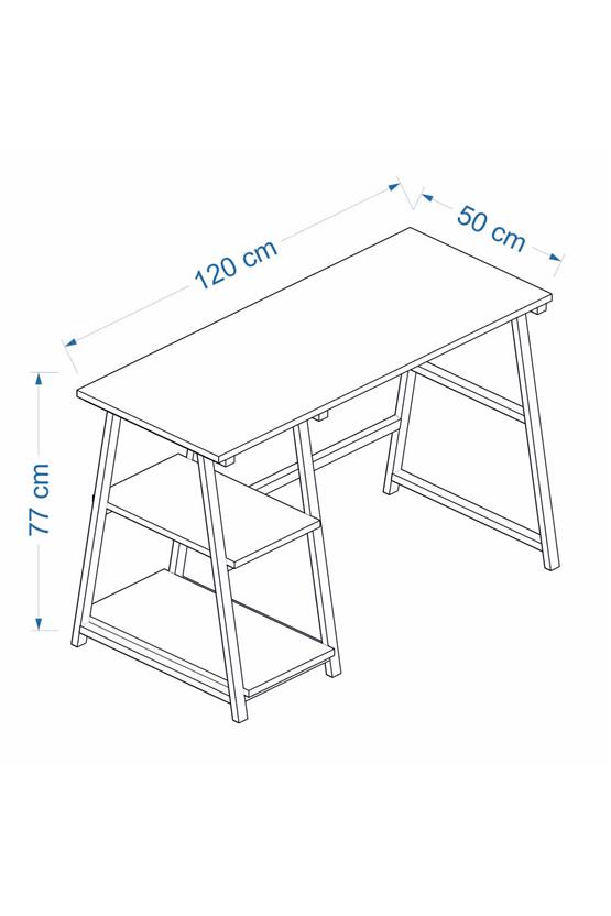 Deconode Paradiso Masa Kahverengi DN1078K