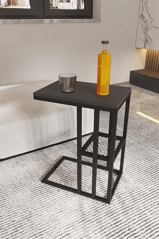 Deconode Pract Sehpa Siyah-Antrasit DN1043SA