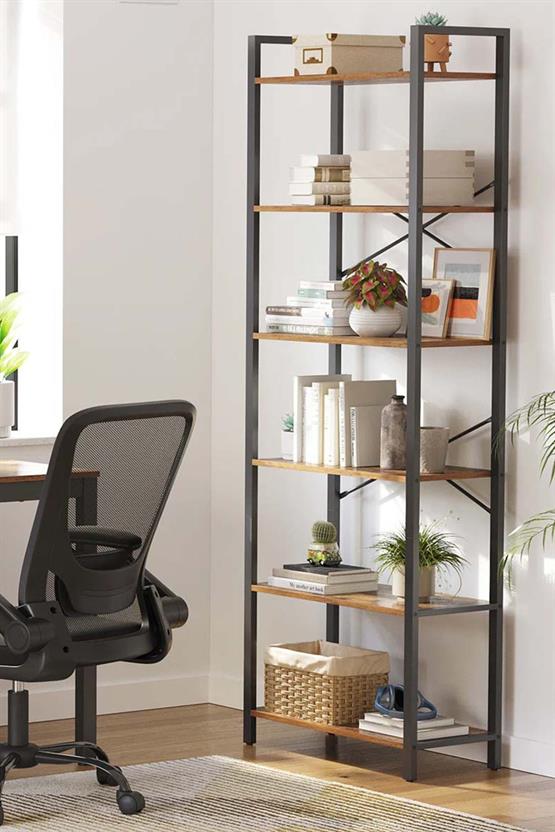 Deconode Elsa 190 Kitaplık Kahverengi DN1115SK