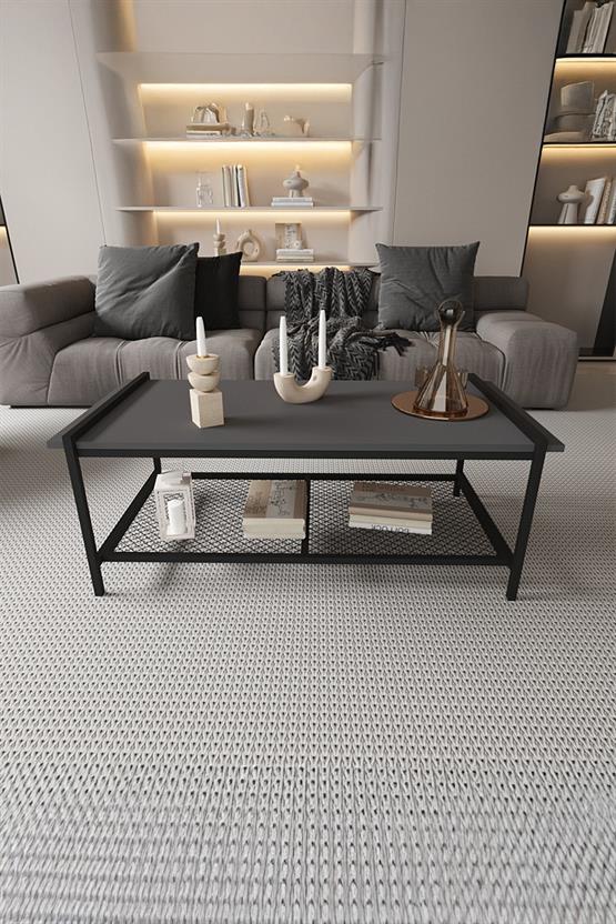 Deconode Sharp Orta Sehpa Siyah-Antrasit DN1044SA