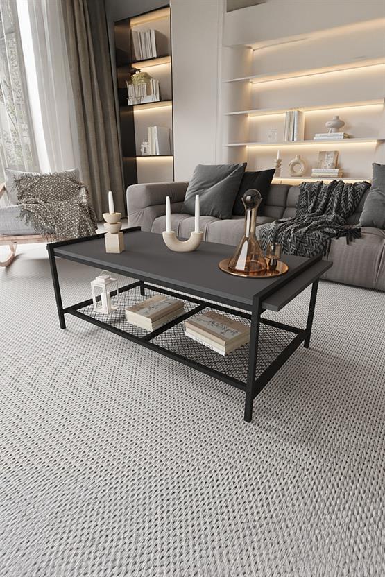 Deconode Sharp Orta Sehpa Siyah-Antrasit DN1044SA