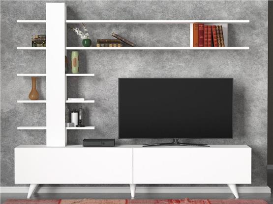 Dekorister Aleyna Tv Ünitesi Beyaz