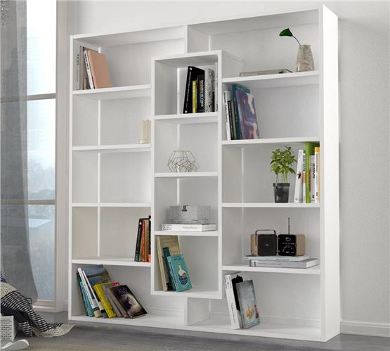Dekorister Ample Kitaplıkk Beyaz