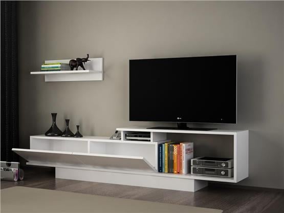 Dekorister Asos Tv Ünitesi Beyaz