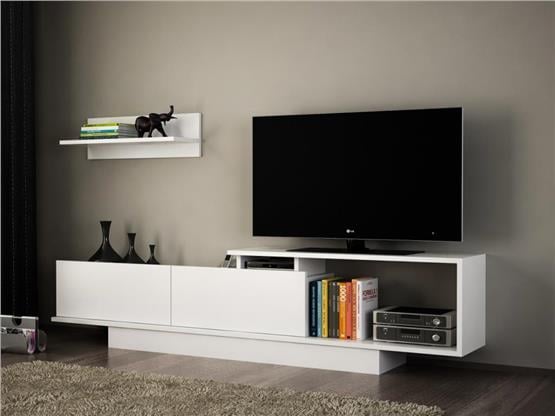 Dekorister Asos Tv Ünitesi Beyaz