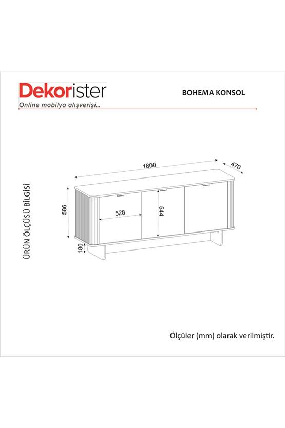 Dekorister Bohema Konsol Aytaşı - Sepet