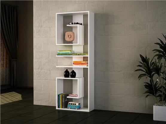 Dekorister Capy Kitaplık Beyaz