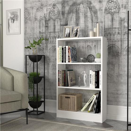 Dekorister Cella Kitaplık Beyaz