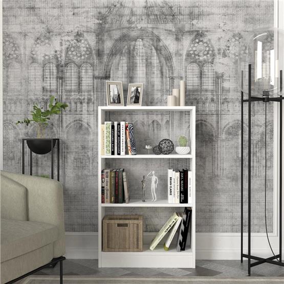 Dekorister Cella Kitaplık Beyaz