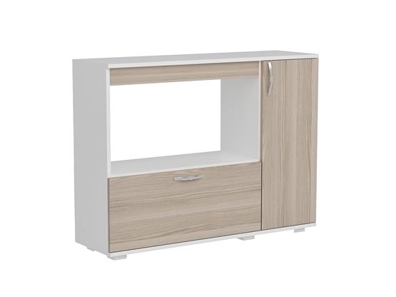 Dekorister Charlotta Çok Amaçlı Dolap Mutfak Dolabı Beyaz/ Cordoba