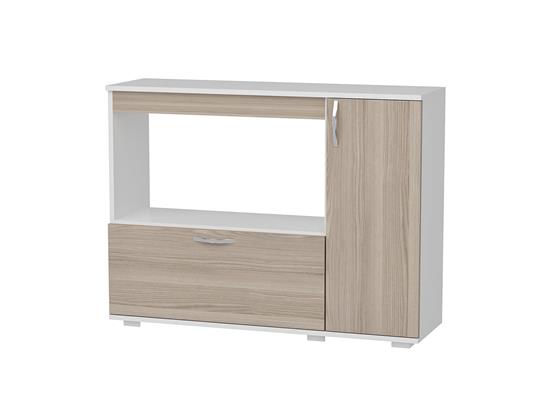 Dekorister Charlotta Çok Amaçlı Dolap Mutfak Dolabı Beyaz/ Cordoba