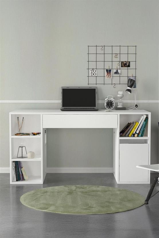 Dekorister Diamond Çalışma Masası Beyaz