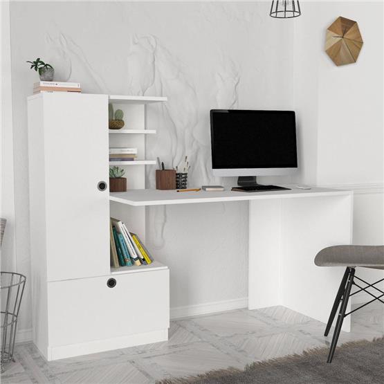 Dekorister Domingos Çalışma Masası Beyaz