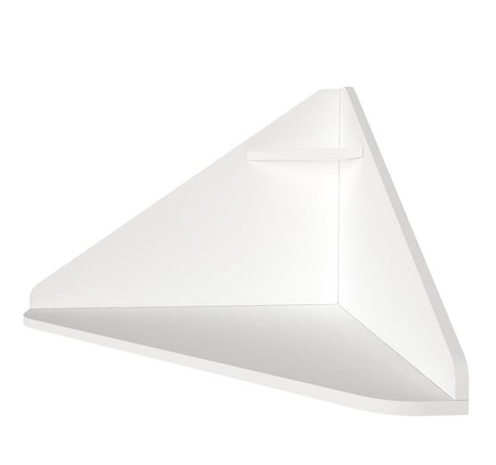 Dekorister Homeoffice Köşe Çalışma Masası Beyaz