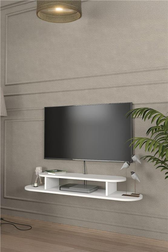 Dekorister Koza Tv Sehpası Beyaz 120 cm