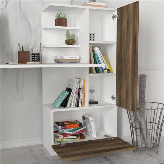 Dekorister Merinos Çalışma Masası BeyazCeviz