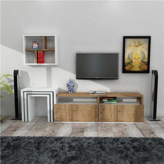Dekorister Missy Tv Ünitesi BeyazCeviz