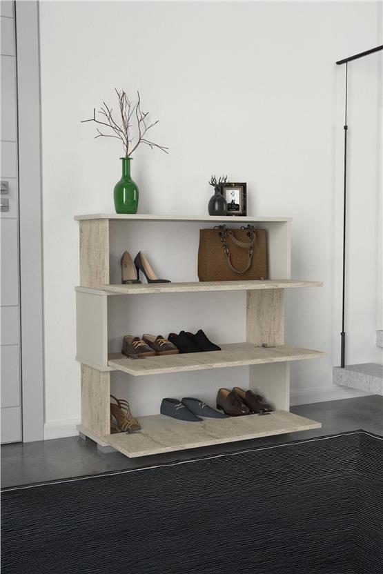 Dekorister Napolyon Ayakkabılık Kumtaşı - Traverten