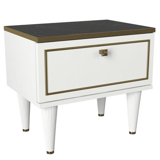 Dekorister Ravenna Komidin BeyazMermer