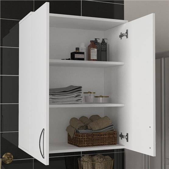 Dekorister Zoe Banyo Üst Dolabı Beyaz