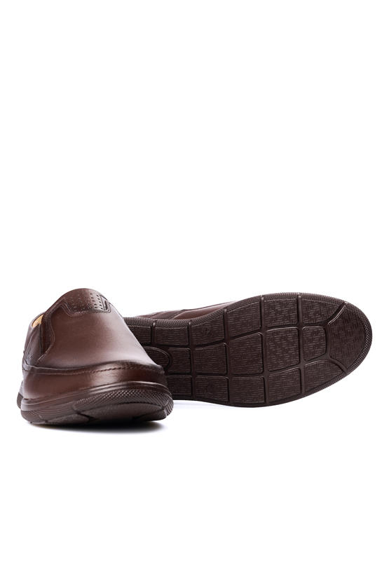 Dikicier 220 Kahverengi Erkek Comfort Ayakkabı