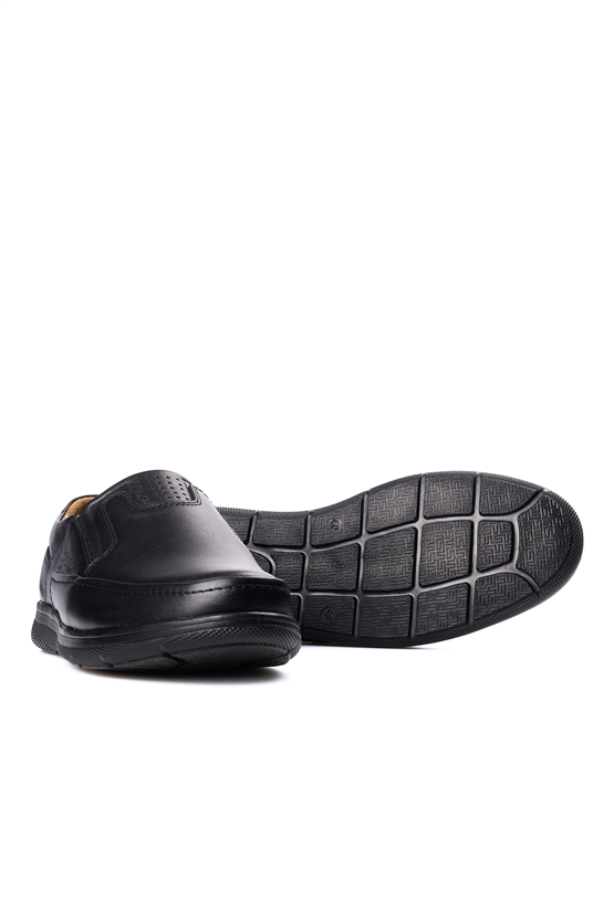 Dikicier 220 Siyah Erkek Comfort Ayakkabı