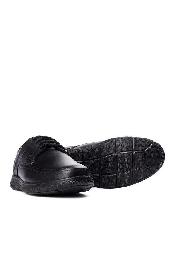 Dikicier 221 Siyah Erkek Comfort Ayakkabı