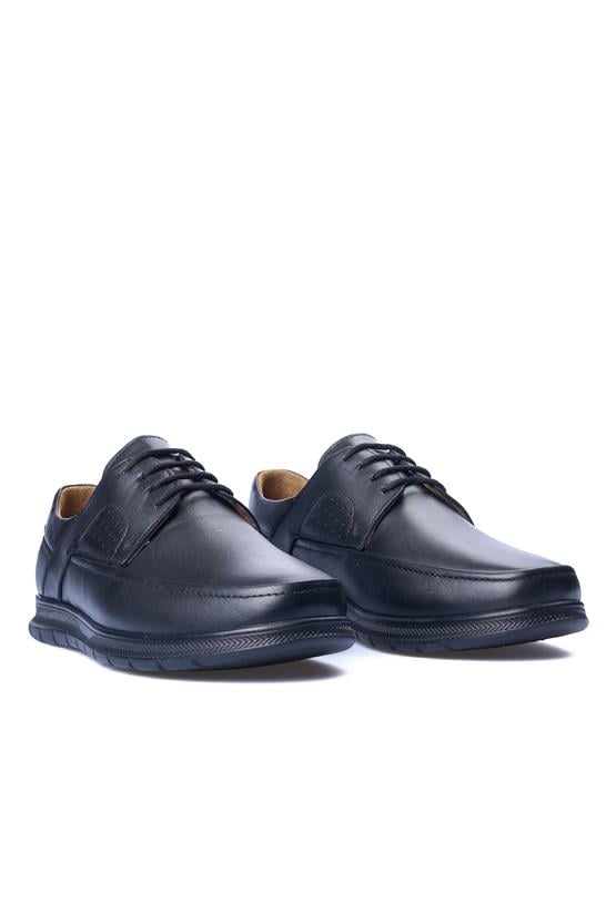 Dikicier 221 Siyah Erkek Deri Termo Comfort Ayakkabı