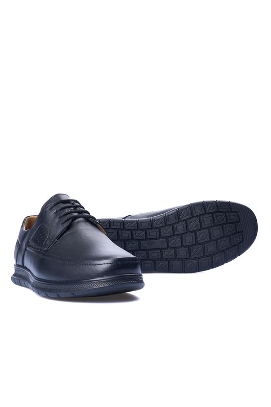 Dikicier 221 Siyah Erkek Deri Termo Comfort Ayakkabı