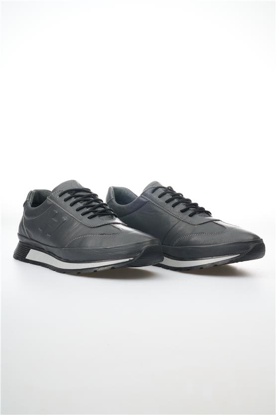 Dikicier 305 Gri Erkek Termo Taban Casual Ayakkabı