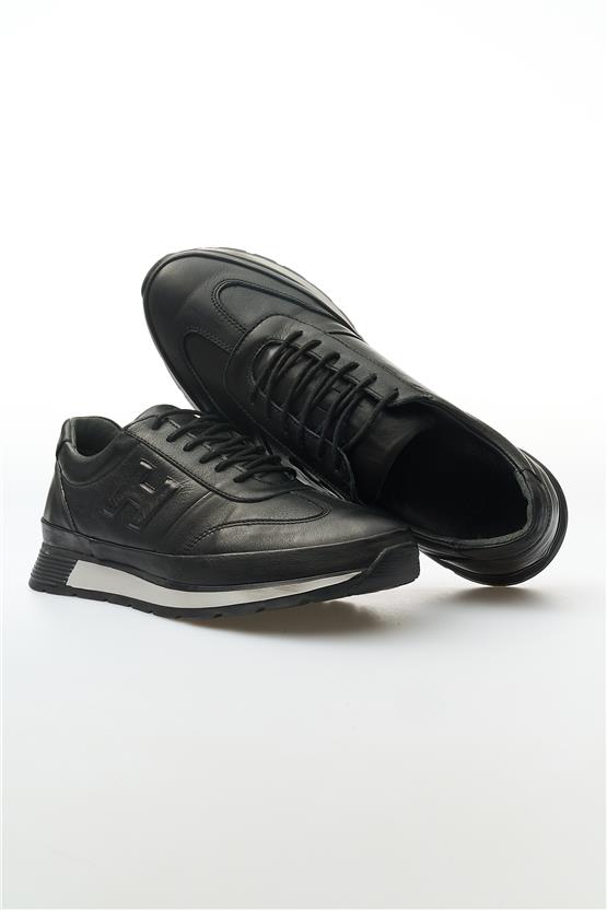 Dikicier 305 Siyah Erkek Termo Taban Casual Ayakkabı