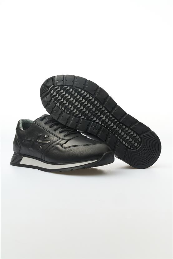 Dikicier 314 Siyah Erkek Termo Taban Casual Ayakkabı