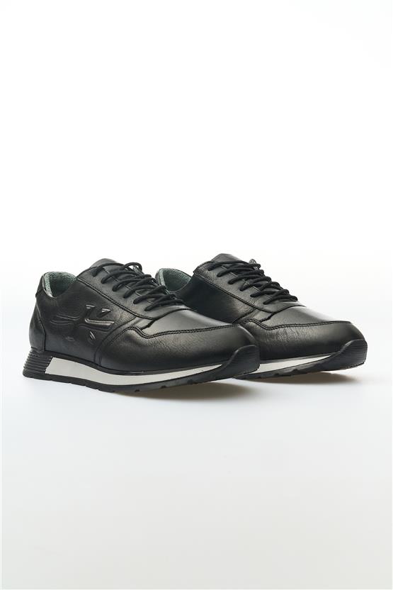 Dikicier 314 Siyah Erkek Termo Taban Casual Ayakkabı