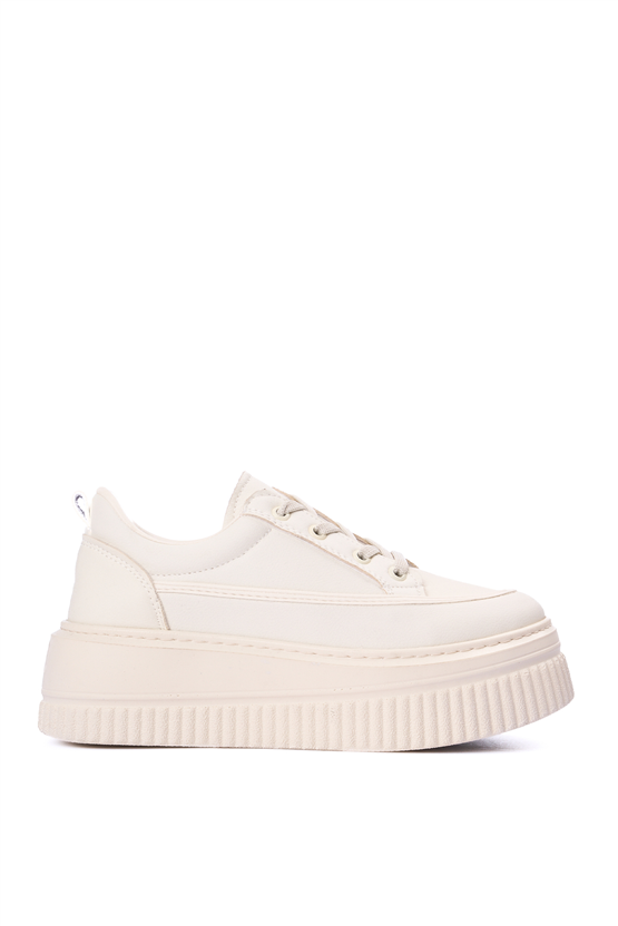 Divamod 1010 Bej Kadın Casual Ayakkabı