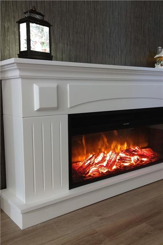 DLC Aludra Ses Efektli Bluetoothlu Şömine (53911S)