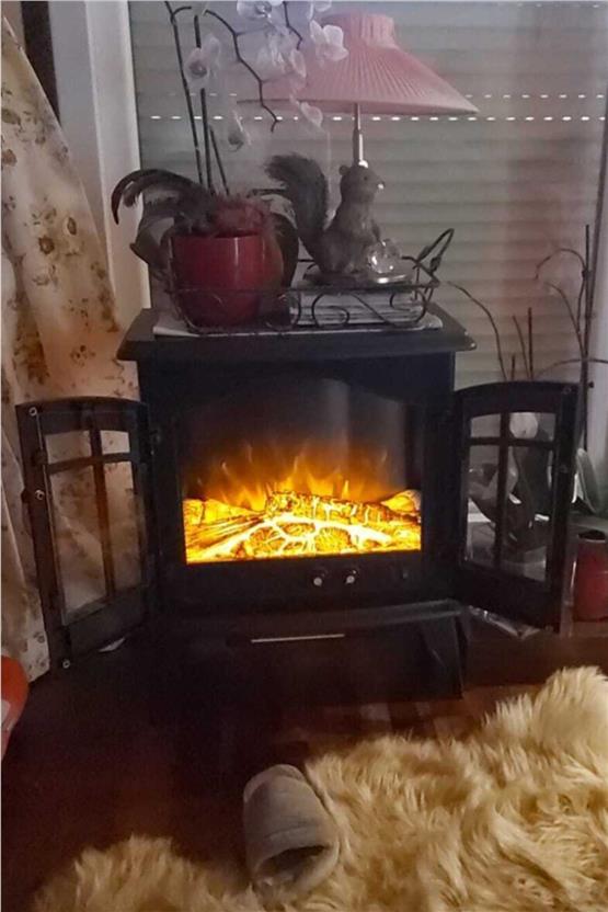 DLC SF-25 Ayaklı Dekoratif Elektrikli Şömine