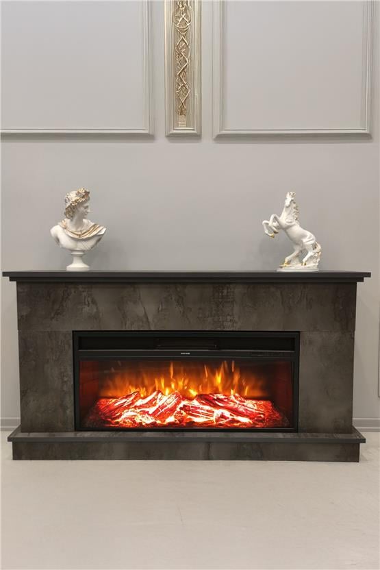 DLC Large Penida Irony 1800 Watt Elektrikli Şömine If34 (DLC1175IR)