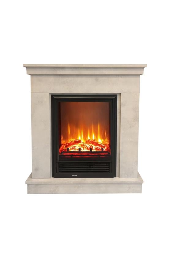 DLC Lembongan Small Retro Ses Efektli Bluetoothlu Elektrikli Dekoratif Şömine 1600W (DLC1259S)