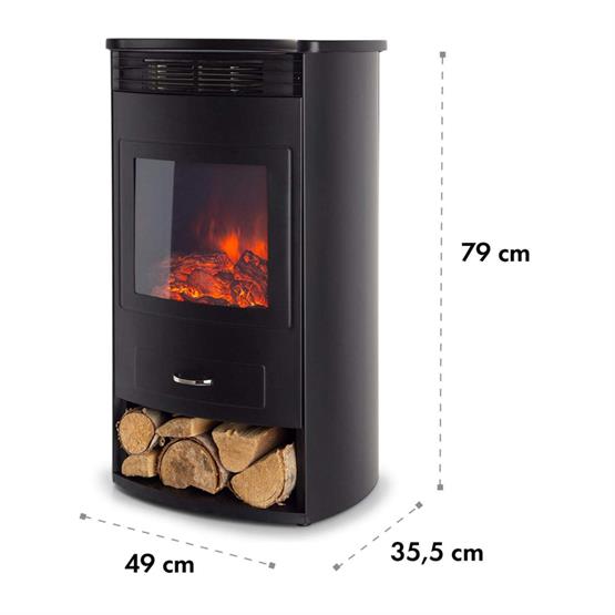 DLC Madera Elektrikli Şömine 1800 Watt Wifi APP Telefon Kontrol EA2215HW
