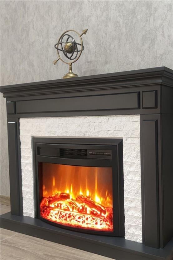 DLC Morella Antrasit Ses Efektli Bluetoothlu Şömine 1800W (DLC1115ANTS)