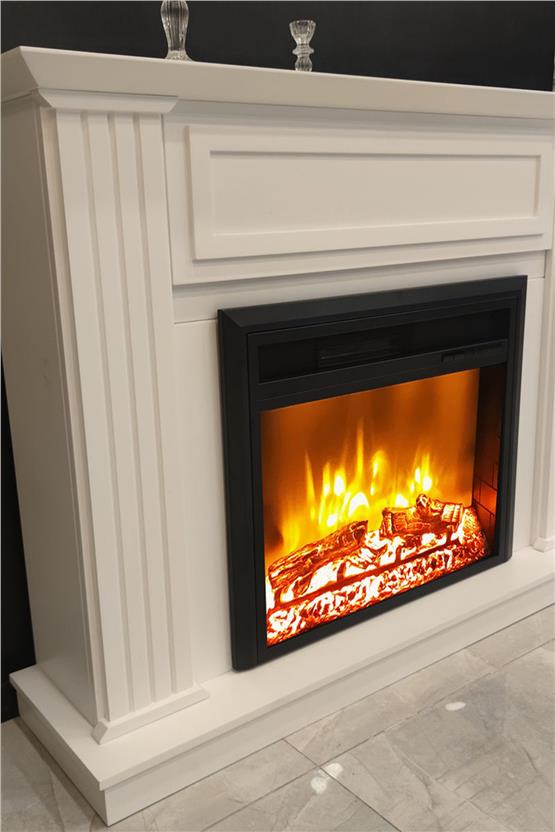 DLC Nordıca Beyaz 1800 Watt Elektrikli Şömine Ef23 (DLC0989)