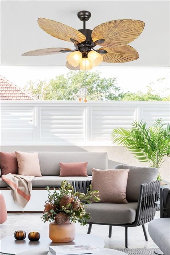 DLC Oklahoma Tavan Vantilatörü Kahverengi 132 Cm (DCF-X52132N)