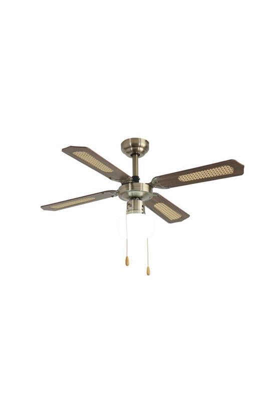 DLC Poyraz Tavan Vantilatörü Antik 107cm (DCF-W42001)