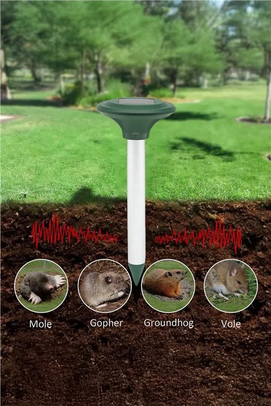 DLC Solar Köstebek Fare Yılan Kovar Motorlu (AGTZ-02)